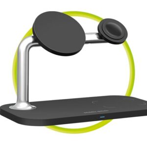 Mobile Origin 3in1 belaidis Magnetic įkroviklis MO1, baltos spalvos - Image 20