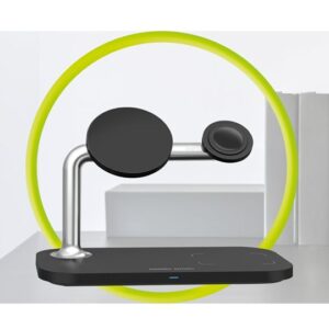 Mobile Origin 3in1 belaidis Magnetic įkroviklis MO1, baltos spalvos - Image 5