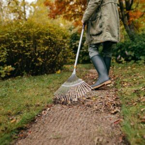 FISKARS METALINIS VĖDUOKLINIS GRĖBLYS LAPAMS ERGONOMIC
