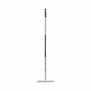 FISKARS GRĖBLYS 14 DANTŲ, LENKTAS KOTAS ERGONOMIC PN1422