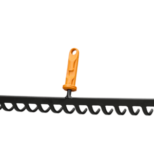 FISKARS GRĖBLYS DIRVAI 14 DANTŲ, METALINIS, GALVUTĖ ONECLICK SISTEMAI