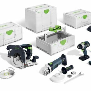 FESTOOL STALIŲ KOMPLEKTAS HKC 55/TPC 18/AGC 18/TB M 137