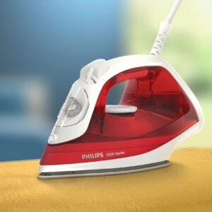 Philips 2000 series DST2010/40 lygintuvas Garinis lygintuvas Nelipnus padas Raudona, Balta - Image 3