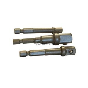 GEKO ANTGALIŲ ADAPTERIŲ RINKINYS 1/4"-3/8"-1/2"