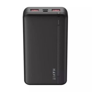 „Havit PB92“ 20000 mAh maitinimo bankas Juoda - Image 3