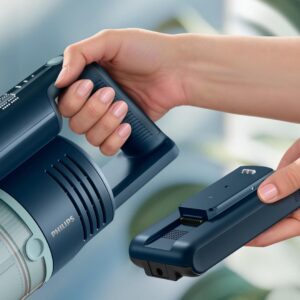 Philips XC5242/10 siurblys-šluota / elektrinė šluota Dulkių siurbliui šluotai Baterija Sausa Bemaišis 0,27 L Šalavijas - Image 2