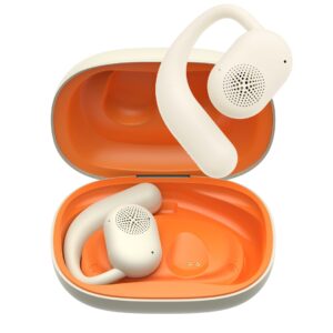 Havit OWS914 - TWS belaidės ausinės (smėlio spalvos) - Image 2