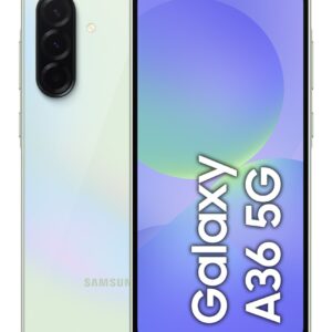 Samsung Galaxy A36 17 cm (6.7") Dviguba SIM jungtis Android 15 5G C tipo USB 8 GB 256 GB 5000 mAh Gelsvai žalsva spalva