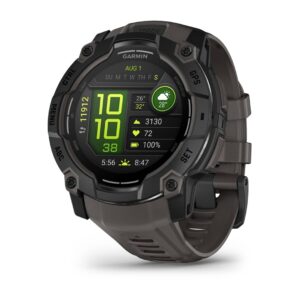 Garmin Instinct 3 AMOLED 3,3 cm (1.3") 50 mm Skaitmeninis 416 x 416 pikseliai Lietimui jautrus ekranas Juoda GPS (palydovinis)