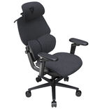 ThunderX3 FLEX Pro Gaming Chair, ergonomic - fabric, grey