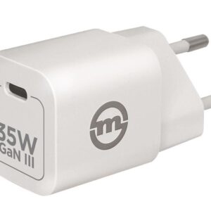 Mobile Origin 35W GaN III Super įkroviklis Single USB-C, baltos spalvos