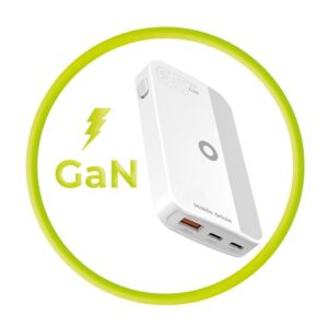 Mobile Origin 65W GaN III Slim įkroviklis dual USB-C, Single USB-A juodos spalvos - Image 5