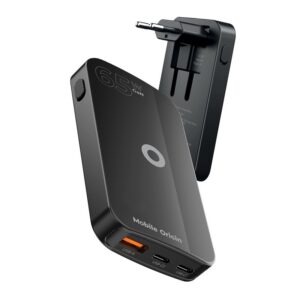 Mobile Origin 65W GaN III Slim įkroviklis dual USB-C, Single USB-A juodos spalvos - Image 9