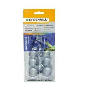 GREENMILL SPAUSTUKAI ŽARNAI 10vnt. 1/2", 5/8", 3/4"