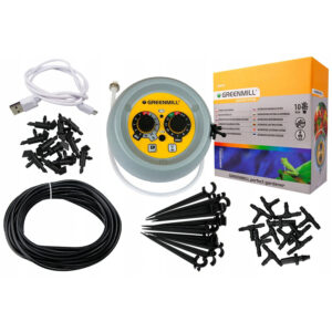 GREENMILL AUTOMATINIS AUGALŲ LAISTYTUVAS SU AKUMULIATORIUMI