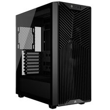 Corsair 3200D RS PC Case, Mid-Tower, ATX, Tempered Glass - Black
