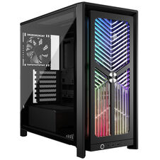 Corsair FRAME 4000X RS PC Case, Mid-Tower, E-ATX - 4x RS120 Fans, black