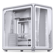 Jonsbo X400 PC Case, Mid Tower, ATX, Tempered Glass - White