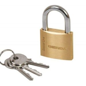 GERDA ŽALVARINĖ PAKABINAMA SPYNA 60mm COPPER LINE - Image 1