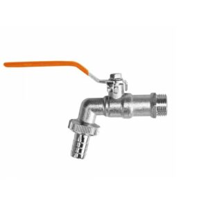 BRADAS RUTULINIS ČIAUPAS 1/2" IŠORINIS SRIEGIS 3/4" ŽARNAI 1/2" NIKELIUOTAS ŽALVARIS