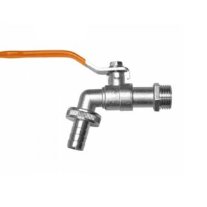BRADAS RUTULINIS ČIAUPAS 3/4" IŠORINIS SRIEGIS 3/4" SU JUNGTIMI ŽARNAI 1/2" CINKUOTAS NIKELIUOTAS
