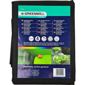 GREENMILL AGROPLĖVELĖ 1,6 x 5m 50g/m2 NUO PIKŽOLIŲ JUODA