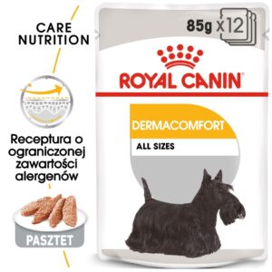 ROYAL CANIN Dermacomfort - Šlapias maistas šunims - 12 x 85 g - Image 3