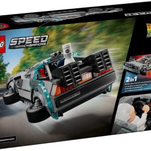 LEGO SPEED CHAMPIONS 77256 Laiko mašina iš filmo Atgal į ateitį - Image 2