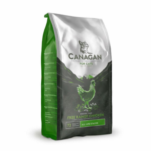 CANAGAN Free Range Chicken  vištiena - sausas kačių maistas - 4kg