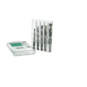 HIKOKI GRĄŽTŲ MEDIENAI RINKINYS HEX 5 vnt. 4/5/6/8/10mm