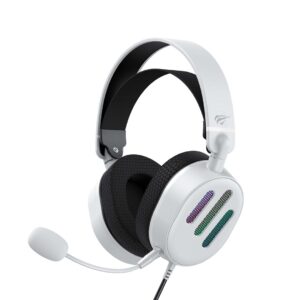 Havit H2038U - juodos ir baltos spalvų žaidimų ausinės