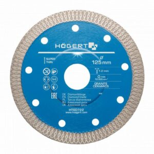 HOGERT DEIMANTINIS DISKAS 125mm KERAMIKAI