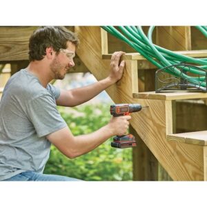 Black & Decker BDCDC18-QW grąžtas 650 RPM Juoda, Oranžinė - Image 3