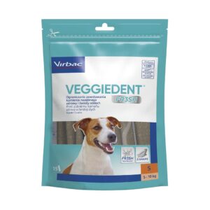 Veggiedent Fresh S (5–10 kg) – skanėstas šunims – 456 g