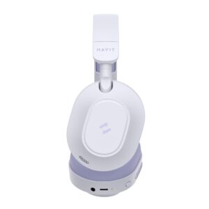 Havit H668BT - Bluetooth belaidės ausinės (violetinės spalvos) - Image 3