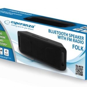 Esperanza FOLK Nešiojamas stereo garsiakalbis Juoda 6 W - Image 3