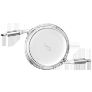 iOttie 100W Retractable USB-C Cable 2 Pack, white - Image 13