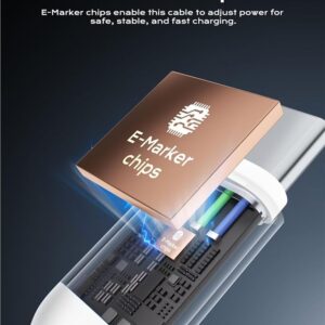 iOttie 100W Retractable USB-C Cable 2 Pack, white - Image 7