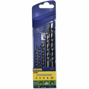 IRWIN GRĄŽTAS BETONUI MASONRY RINKINYS 5 vnt., 4, 5, 6, 8, 10 mm