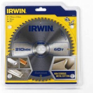 IRWIN DISKINIS PJŪKLAS SU KIETLYDŽIO DANTIMIS 210*30*60z/ ALIUMINIUI