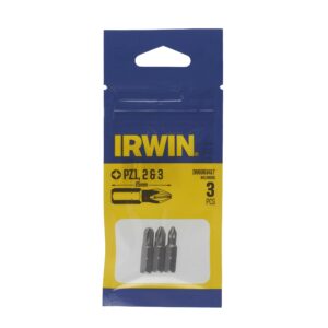 IRWIN antgalių rinkinys 3 vnt. PZ1 PZ2 PZ3 /25mm