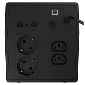 Green Cell UPS08 nepertraukiamo maitinimo resursai (UPS) „Line-Interactive“ 1000 VA 700 W 4 AC išvestis(ys / čių) - Image 2