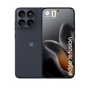 Motorola edge 70 fusion 17,2 cm (6.78") Dviguba SIM jungtis Android 16.0 5G C tipo USB 12 GB 256 GB 7000 mAh Juoda