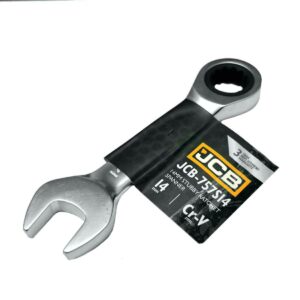 JCB kombinuotas raktas SU REKETU 14mm TRUMPAS - Image 1