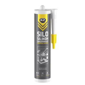 K2 UNIVERSALUS SILIKONAS BALTAS SILO