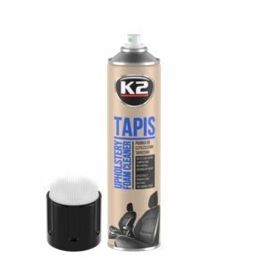 K2 TAPIS PUTOS APMUŠALŲ VALYMUI SU ŠEPETĖLIU 600ML