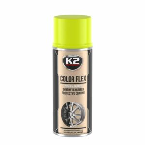 K2 GUMA PURŠKIAMA COLOR FLEX - GELTONA 400ML