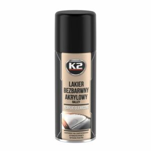 K2 BESPALVIS AKRILINIS LAKAS PURŠKIAMAS 400ml