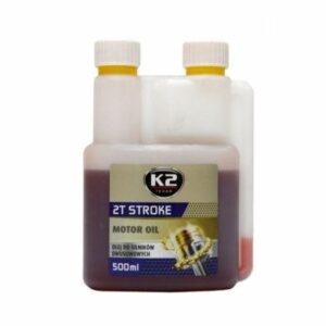 K2 2T ALYVA DVIJŲ TAKTŲ VARIKLIAMS 500ML RAUDONA
