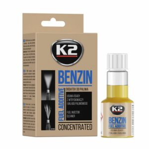 K2 PRIEDAS BENZININIŲ VARIKLIŲ PURKŠTUKŲ VALYMUI 50ML